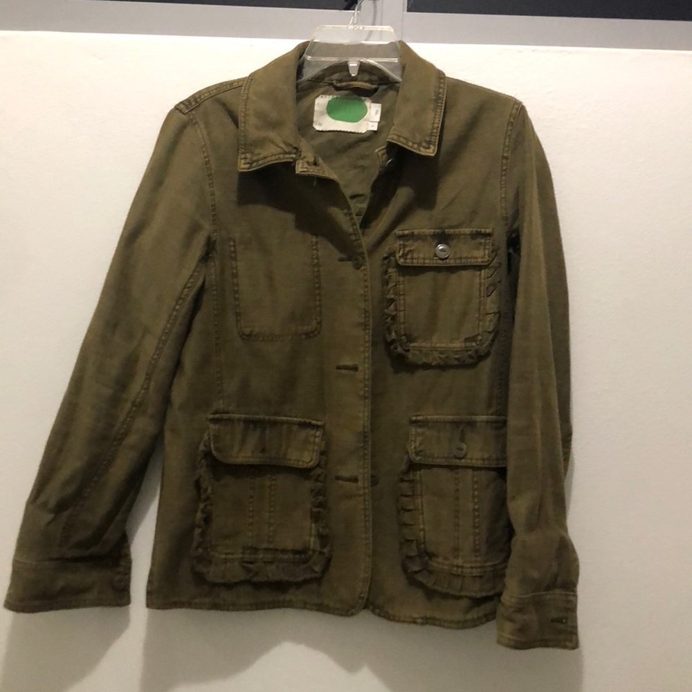 Anthropologie utility blazer
